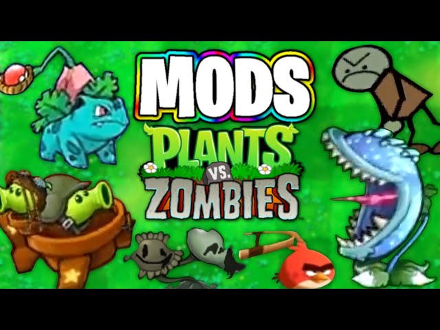 12 MODS de PLANTAS VS ZOMBIES 