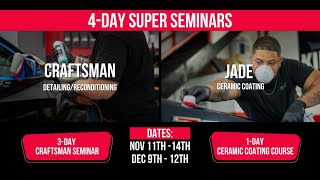 Detail King's 4-Day Auto Detailing Super Seminar by Detail King 370 views 1 year ago 1 minute, 53 seconds