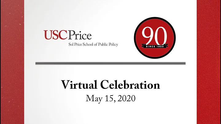 USC Price Class of 2020 Virtual Celebration