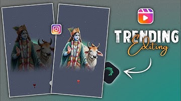 Krishna ji 💕 status video tutorial | trending reels kaise banaye