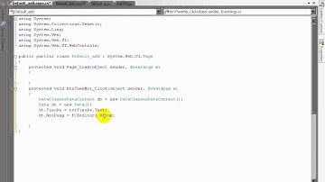 Bai 22   Soan thao   Phan 3 web quan ly sinh vien   ASP NET   SQL