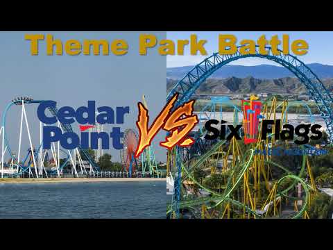 Video: Vseh 21 Parkov Six Flags V ZDA, Uvrščeni
