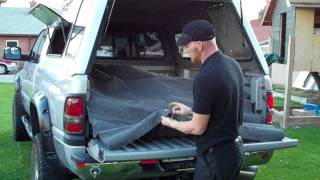 How to build a low cost high efficiency carpet kit for your truck camper