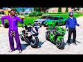 КУПИЛИ МОТОЦИКЛЫ БМВ И КАВАСАКИ ! СКОРОСТЬ 500 КМ/Ч - РЕАЛЬНАЯ ЖИЗНЬ В GTA 5 ⚡ ГАРВИН