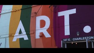 Thousands attend first in-person First Friday of 2021 in Las Vegas