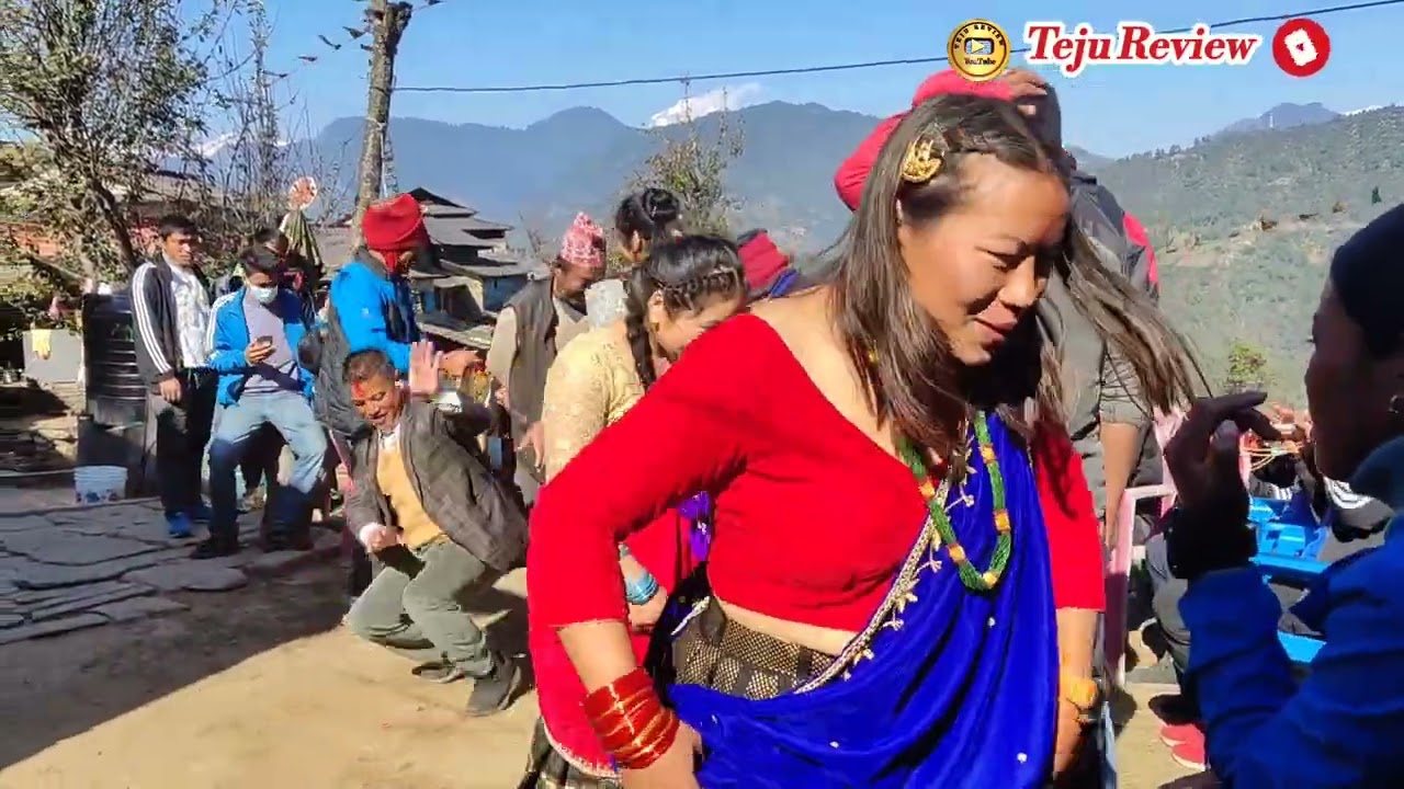 दोहामा थारु जोडीहरुको नृत्यले तहल्का मच्चायो | THARU GIRLS \u0026 BOYS DANCE