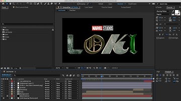 LOKI title intro | I am Saksham Raj | VFX Artist | After Effect file