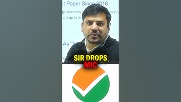 SIR DROPS MIC 🔥 Legendary Comeback! #harshsir #savage #sigma #savage #VED #shorts