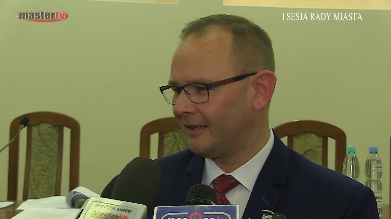 MASTER TV ŁUKÓW - Komentarze po I Sesji Rady Miasta - YouTube