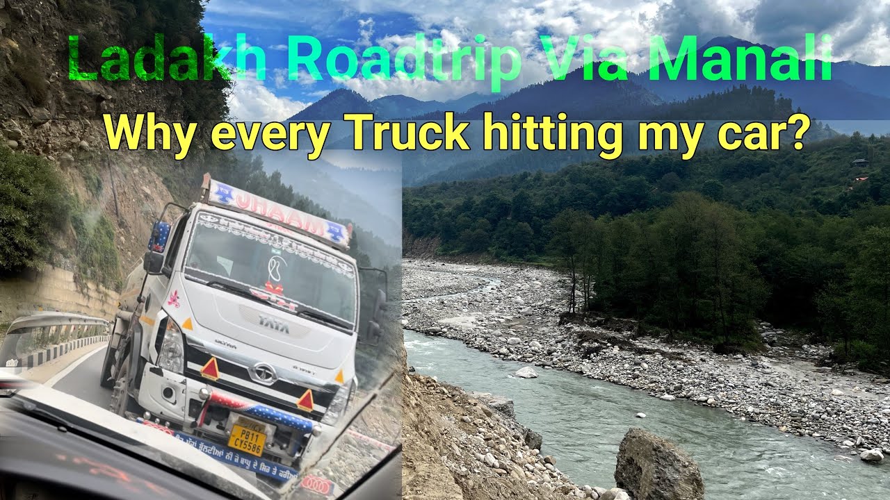 Manali Road Conditions in September 2023 | Ladakh Road Trip with Brezza | Tushar Kaushik