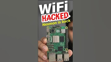 Raspberry pi 5 can now hack wifi (no adapter needed) #shorts