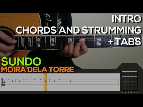 Moira Dela Torre - Sundo [INTRO, CHORDS & STRUMMING] Guitar Tutorial with (TABS on SCREEN)