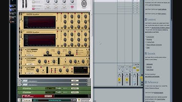 Reason 4 Mastering: How to get a Spectrum Analyzer in your mix with Ableton Live!