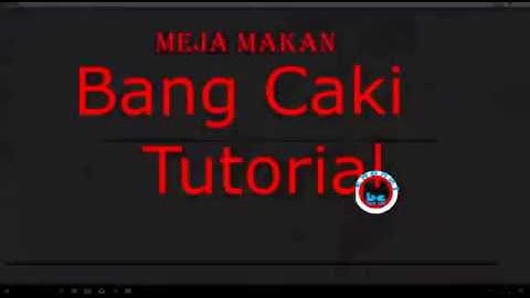 cara membuat ruang makan dengan menggunakan aplikasi blender