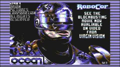 C64 RoboCop Ocean Loader 4