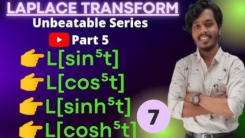 Laplace Transform Numericals|Maths 3| Engineering Mathematics| Part 5 |Ashish Sir