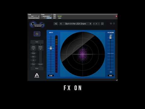 Clearmountain's Domain plugin preset comparison - Born in the USA intro