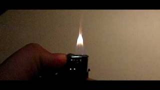 Cigarette lighter @ 600 fps
