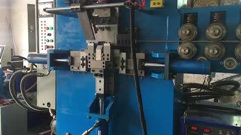 14.5mm lashing double J hook bending welding machine | automatic cargo lashing hook making machine