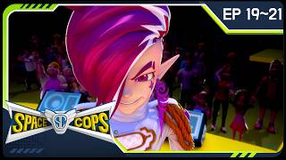 SpaceCops │ Episodes 19~21 Compilation 4K │ 34 Min