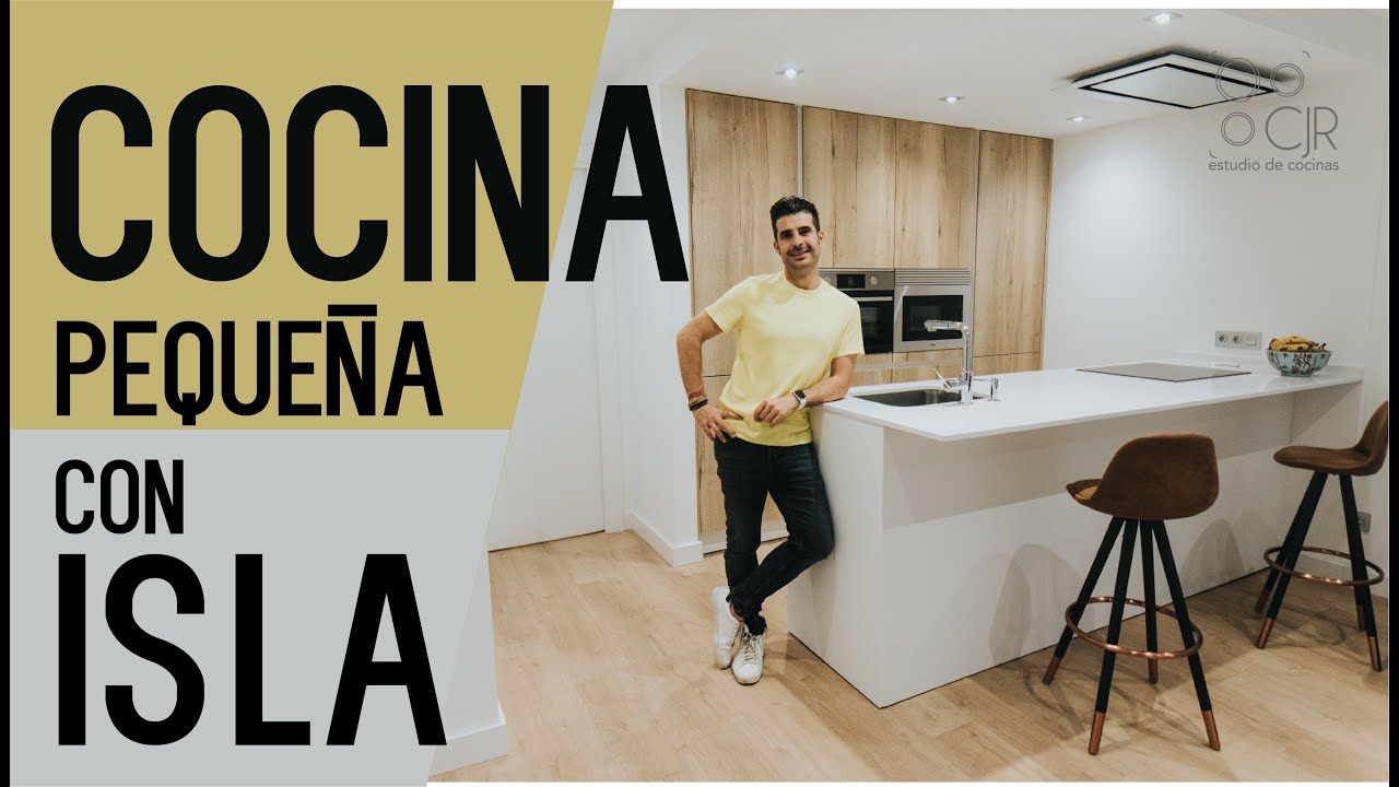 Cocinas Pequeñas Con Isla Cocina Santos Cjr - Youtube