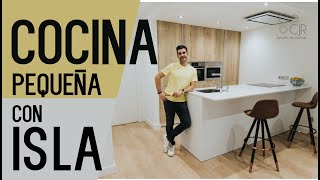 Cocinas pequeñas con Isla Cocina Santos CJR