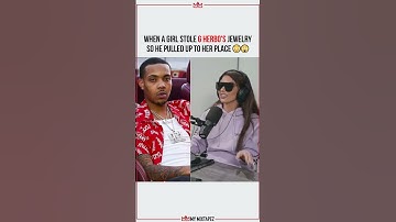 Thumbnail of When a girl stole G Herbo's jewelry so He pulled up to confront her 😳😲