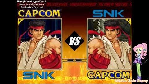 Ultimate CvS Ryu vs Evil Ryu