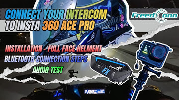 Part 2: FX Freedconn intercom (x) Insta 360 Ace Pro