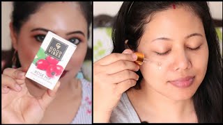 Good Vibes Rose Hip radiant Glow Face serum Demo & Review| Goodvibes FaceSerum