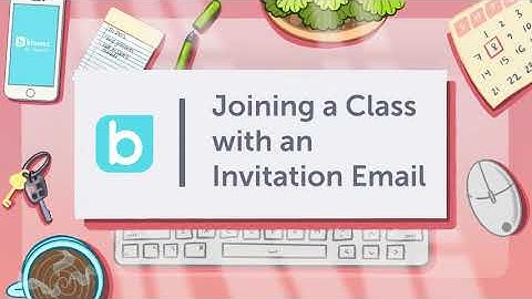 Joining a Class with an Invitation Email (Mobile) || Bloomz Tutorials