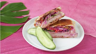 This Turkey Cuban Grilled Cheese Will Be Your New Fave Sandwich