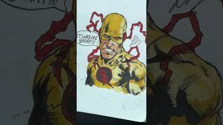 Reverse flash drawing tutorial…#reverseflash #theflash #viralvideo #barryallen #eobardthawne