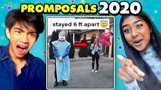 Teen React To 8 Promposals From Quarantine 2020