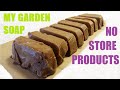 How to make soap with wood ashes -  Our garden products only.