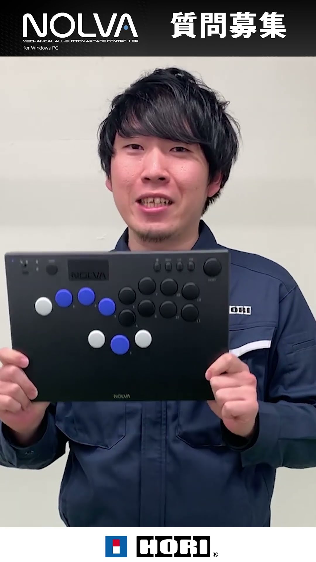 ホリストア｜NOLVA Mechanical All-Button Arcade Controller
