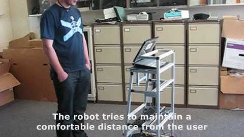 Heriot Watt: User proxemics demonstration