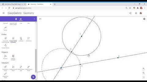 Constructing a Parallel Line through a Given Point