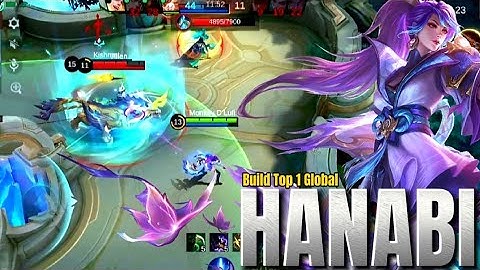 GLOBAL HANABI TRY THIS BURST CRIT DAMAGE HACK BUILD FOR 2025!💀 - Build Top 1 Global Hanabi - MLBB