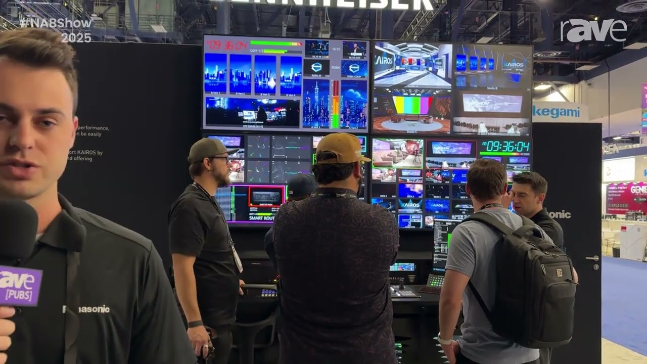 NAB Show 2025: Panasonic Connect Discusses KAIROS Platform With New 1.8 Firmware Update