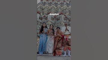 Indians in thai costume🇹🇭🇮🇳