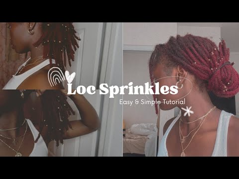 I Put Loc Sprinkles in my Starter Locs ✨ 