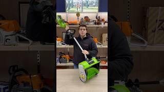 Лопата снегоуборщик #greenworks #лопата