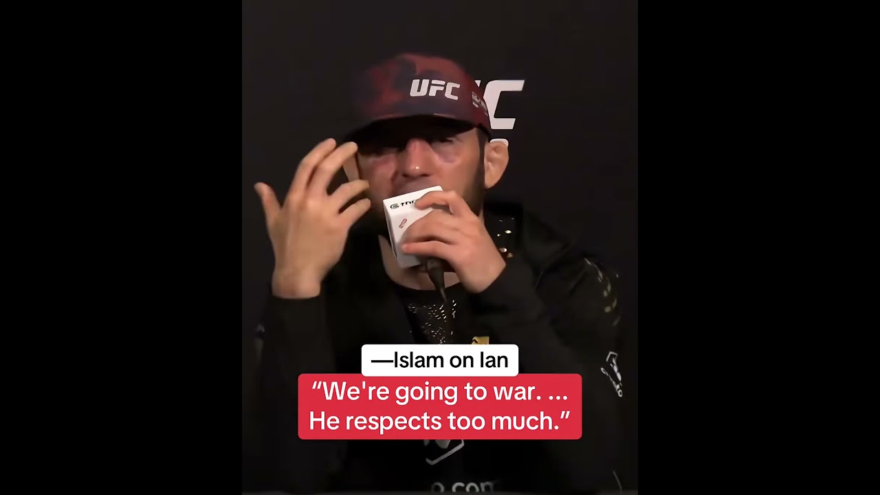 Islam discusses Ian showing respect throughout the fight 😅