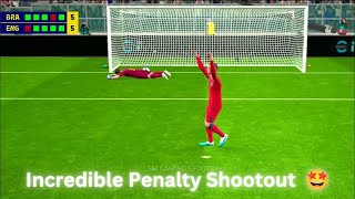 Incredible Penalty Shootout ? eFootball 2024 mobile || eFootball 2024