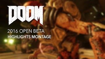 DOOM 2016 OPEN BETA | Highlights MONTAGE