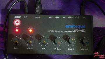 Een snelle blik op de Amiteque AR 110 Analog Drum Synthesizer.
