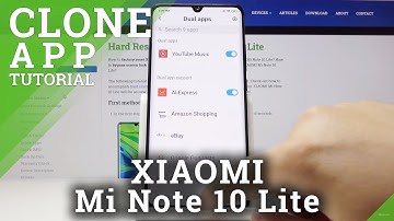 How to Clone Apps in Xiaomi Mi Note 10 Lite - Enable Dual Apps Feature
