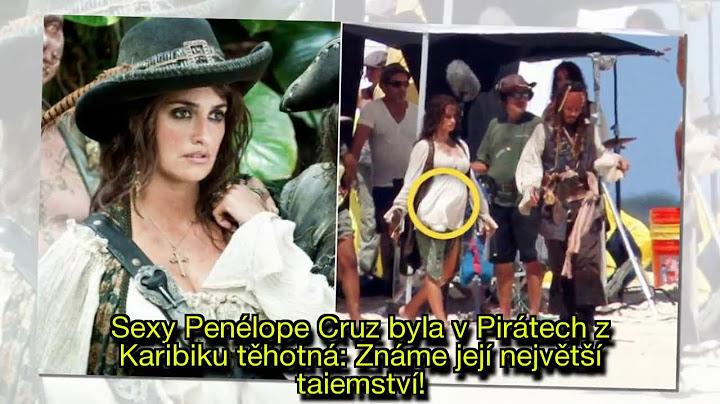 Sexy Penélope Cruz byla v Pirátech z Karibiku těhotná: Známe její největší tajemství!