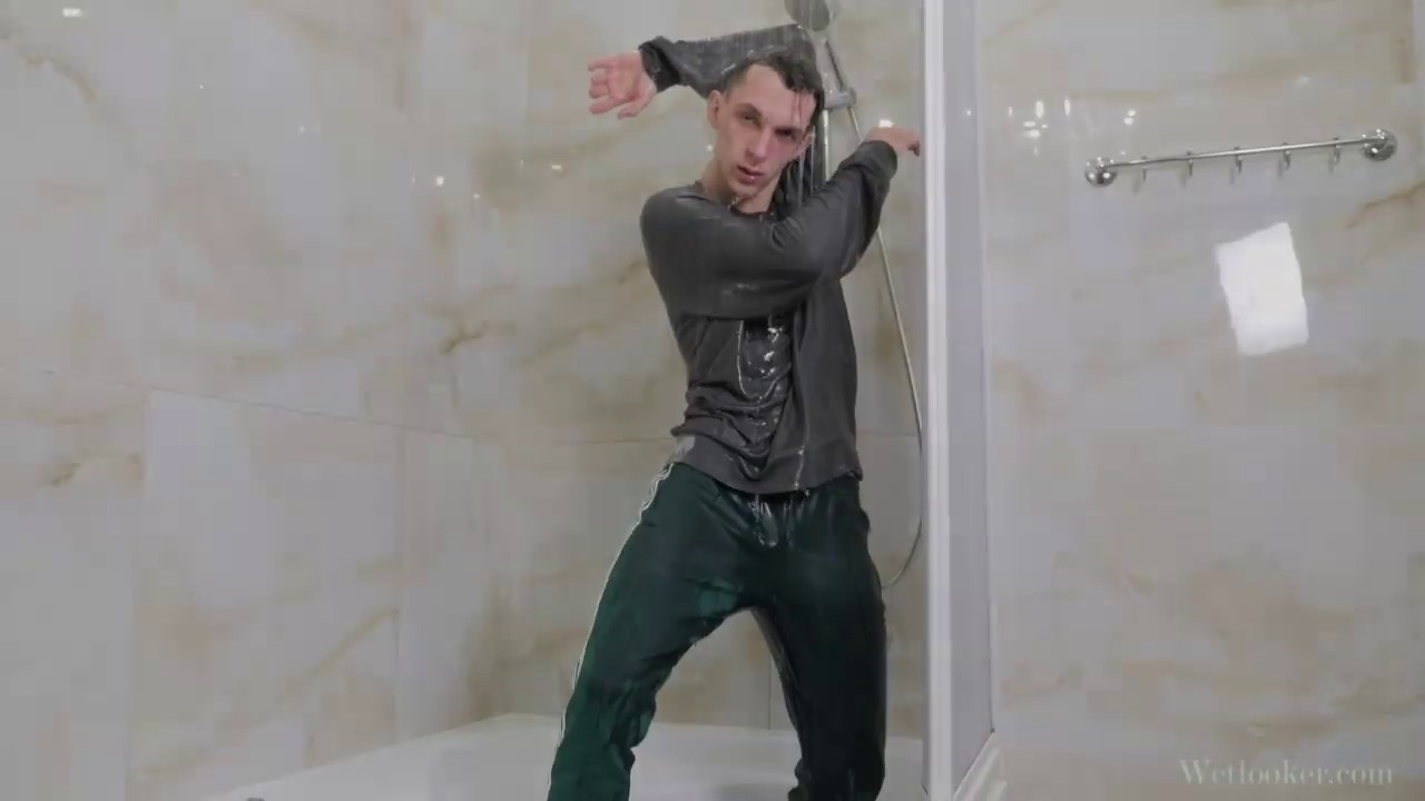Andrey's CHALLENGE: fully clothed dance while showering! - YouTube